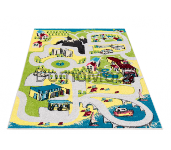 Детский ковер Funky Top Ugo Zielony - высокое качество по лучшей цене в Украине